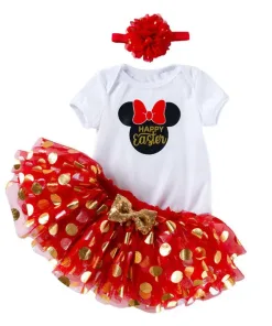 Tenue Bébé Reborn Happy Easter