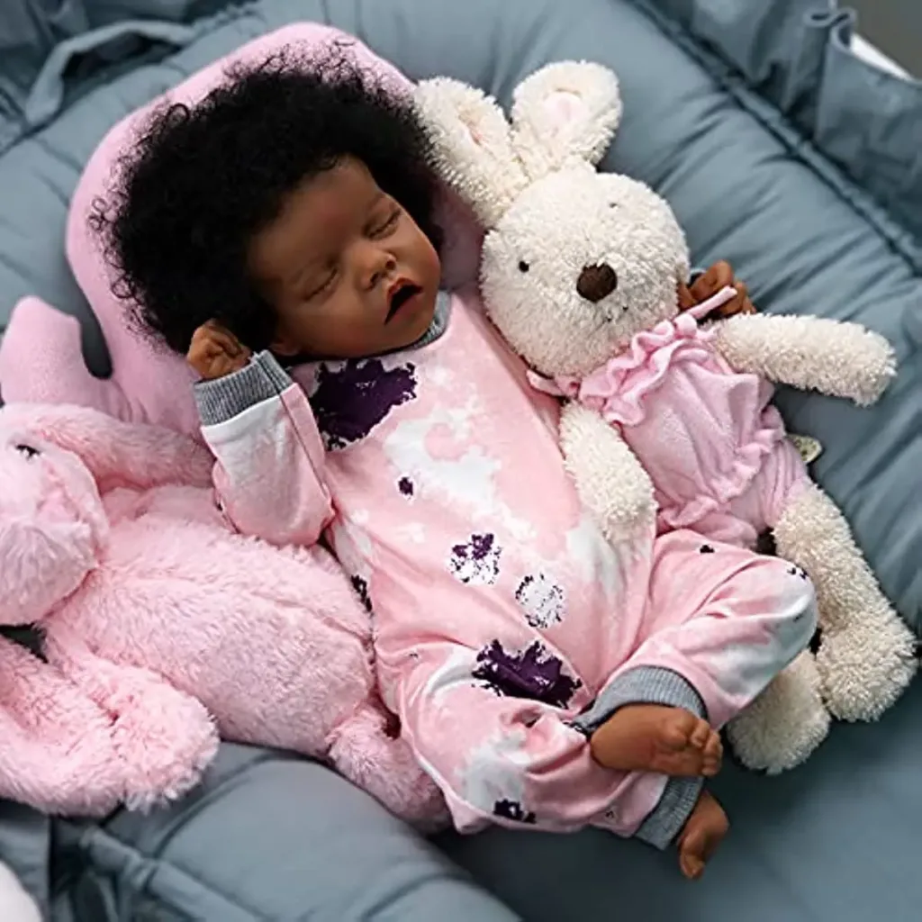 Bébé Reborn Fille Métisse - Fatima