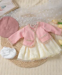 Tenue Bébé Reborn Tulle Rose