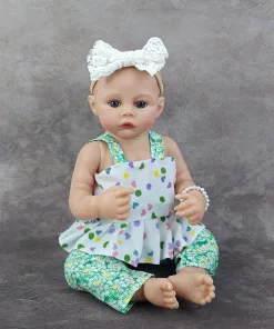 Bébé Reborn Opaline - Poupée en Vinyle Silicone