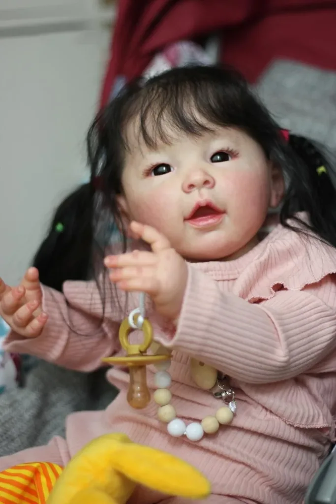 Poupée Reborn Fille Mei- Adorable et Réaliste