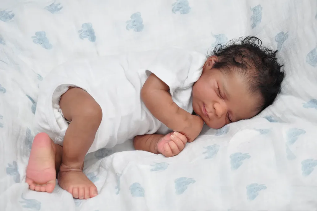 Bébé Reborn Garçon Noir – Malick